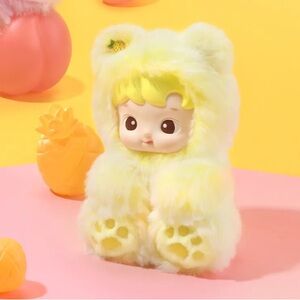 POP MART HACIPUPU Gummy Bear Plush Pendant Pineapple 🍍